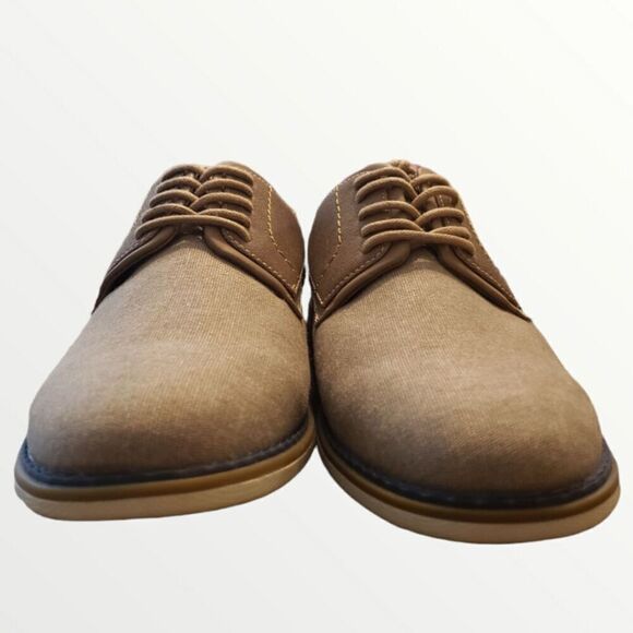 Hawker Rye Oxford Canvas Lace Up Dress Shoes Church Work Mens Size 8.5 NEW main image 8